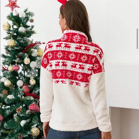 ARRIVED🎅Fluffy cozy warm Christmas fleece sweater - Picture 2 of 4
